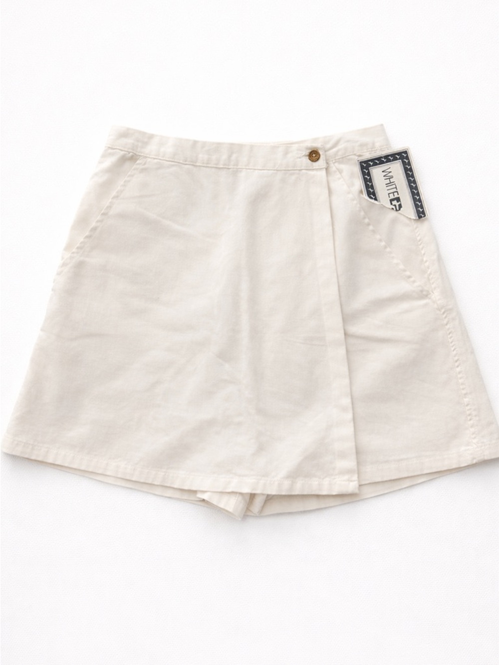White Stag Cream Wrap-Front Skort 8 - Picture 8 of 8